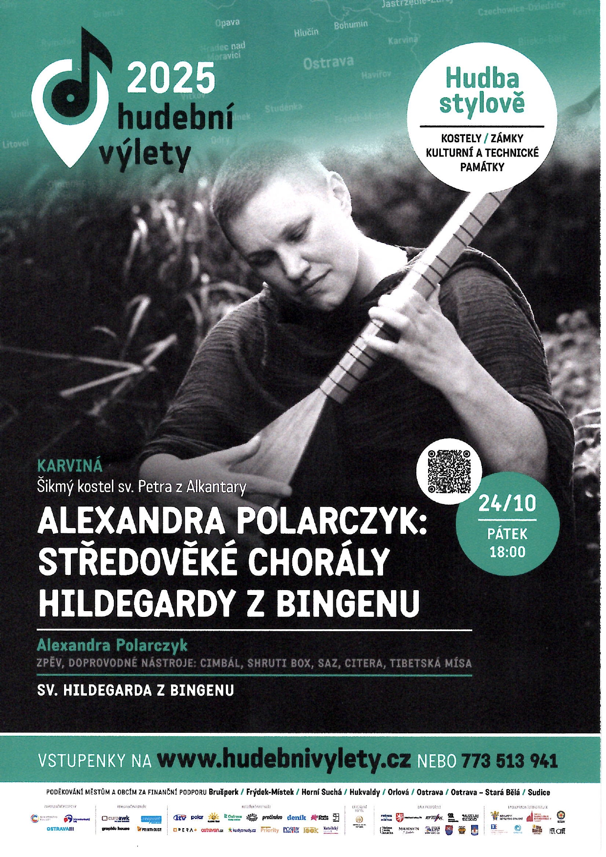 Hudební výlety 2025 - Alexandra Polarczyk: Středověké chorály Hildegardy z Bingenu